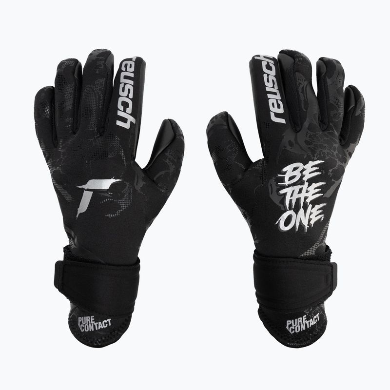 Рукавиці воротарські дитячі Reusch Pure Contact Infinity Junior чорні 5372700-7700