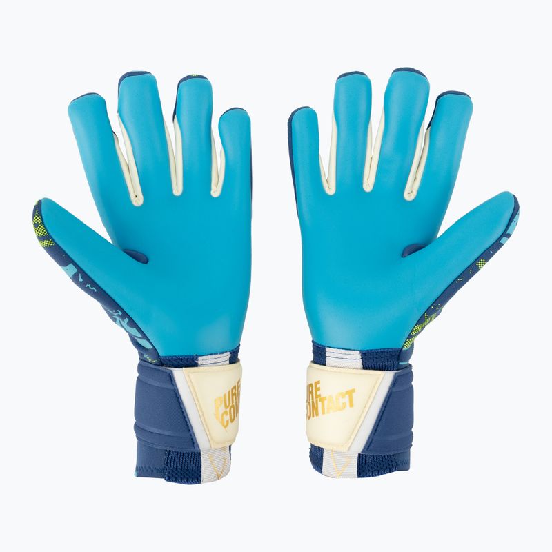 Рукавиці воротарські Reusch Pure Contact Aqua блакитні 5370400-4433 2