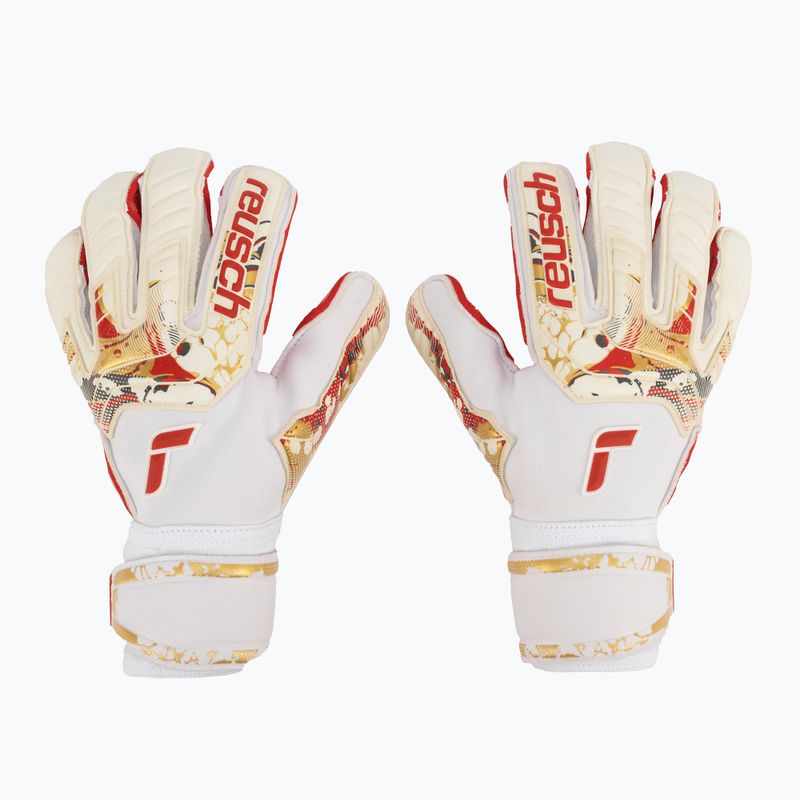 Рукавиці воротарські Reusch Attrakt Gold X GluePrint білі 5370975-1011