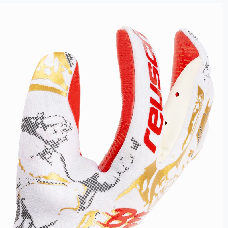 Рукавиці воротарські Reusch Pure Contact Gold X GluePrint білі 5370075-1011 3