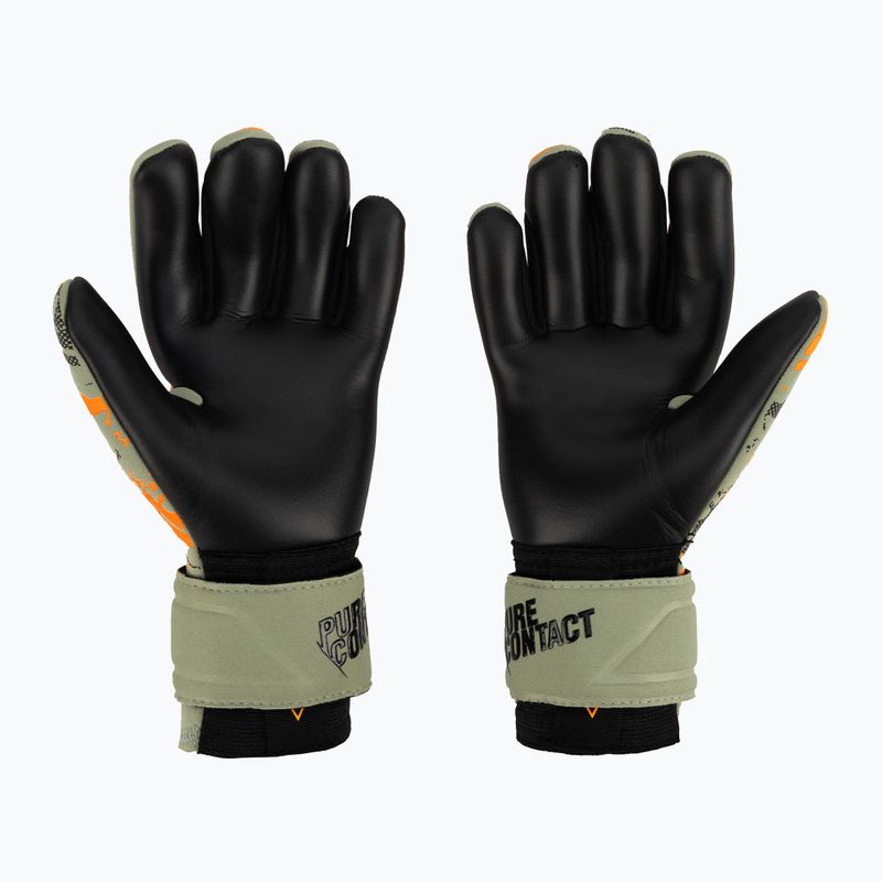 Рукавиці воротарські дитячі Reusch Pure Contact Gold Junior зелені 5372100-5444 2