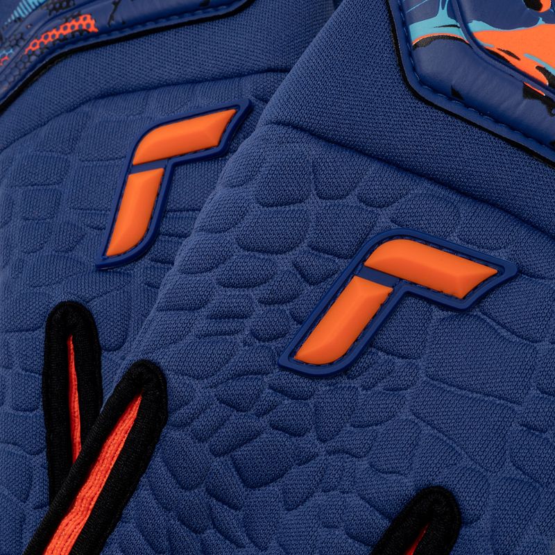 Рукавиці воротарські Reusch Attrakt Speedbump Strapless AdaptiveFlex блакитні 5370079-4016 4