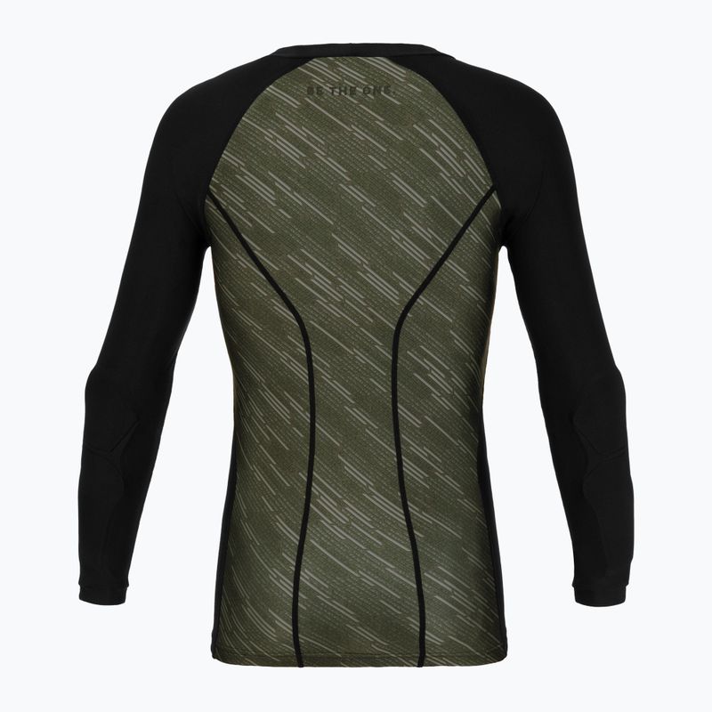 Лонгслів воротарський Reusch Padded Eco Undershirt black/desert green 2