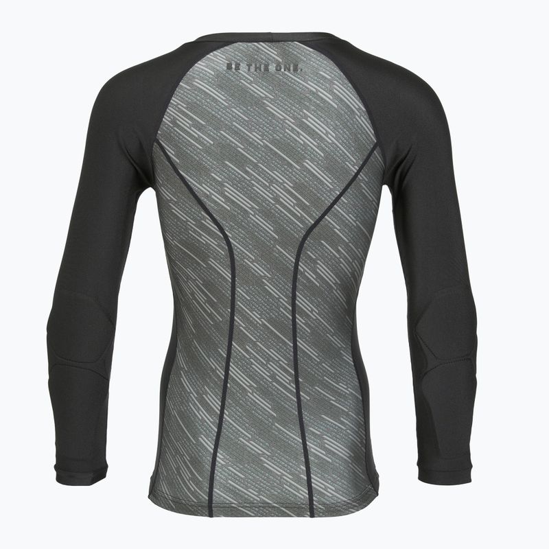 Лонгслів воротарський Reusch Padded Eco Undershirt black/desert green 2