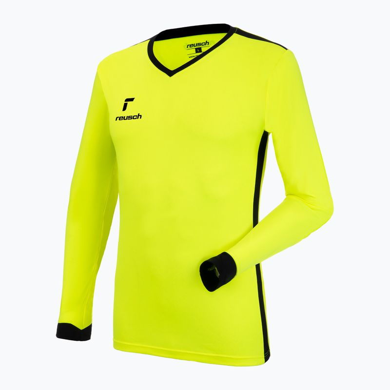 Футболка воротарська дитяча Reusch Match Longsleeve Padded Junior жовта 5321700