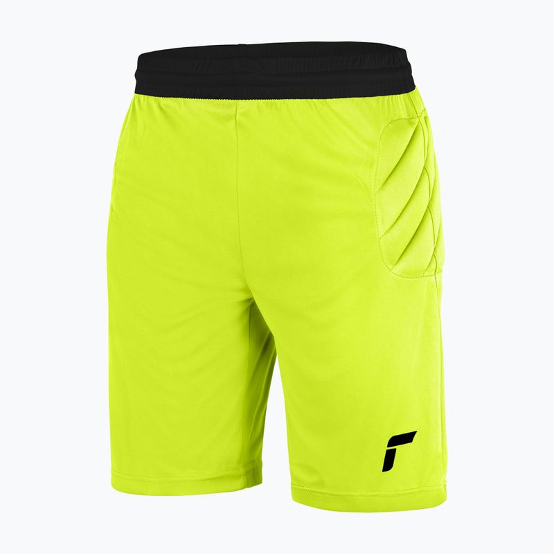 Шорти футбольні дитячі з протекторами Reusch Match Short Padded Junior жовті 5128700-2700