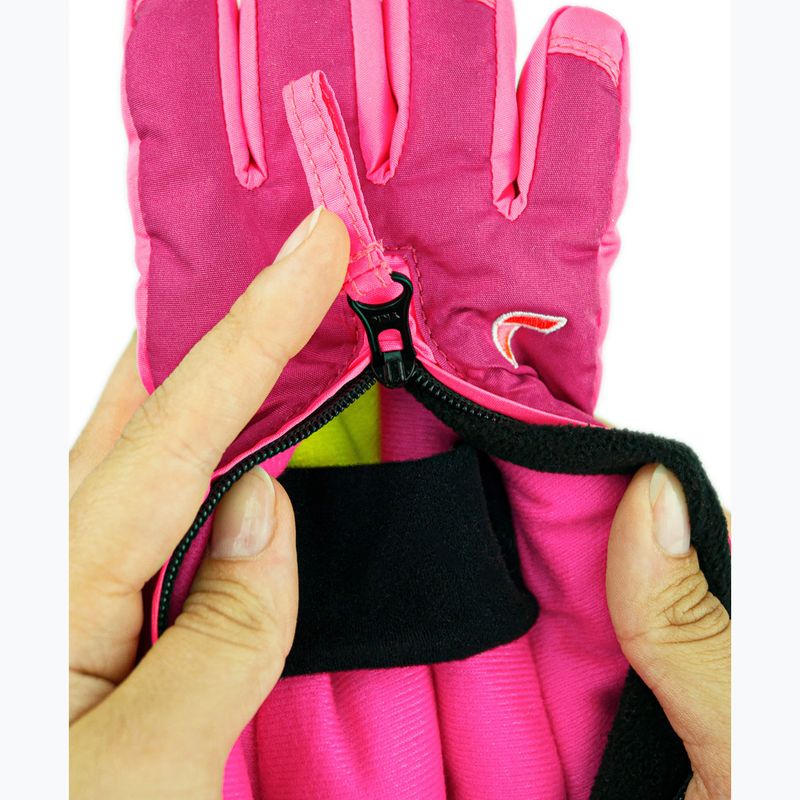 Рукавички лижні дитячі Reusch Tom fuchs purp/knockout pink 6