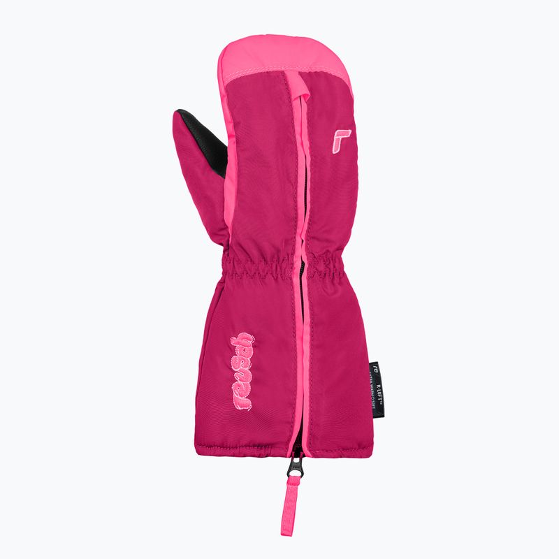 Рукавиці гірськолижні дитячі Reusch Tom Mitten fuchsia purple/knockout pink 2