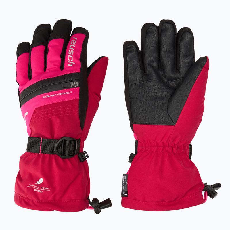 Рукавиці гірськолижні дитячі Reusch Lando R-TEX XT cerise/pink glo