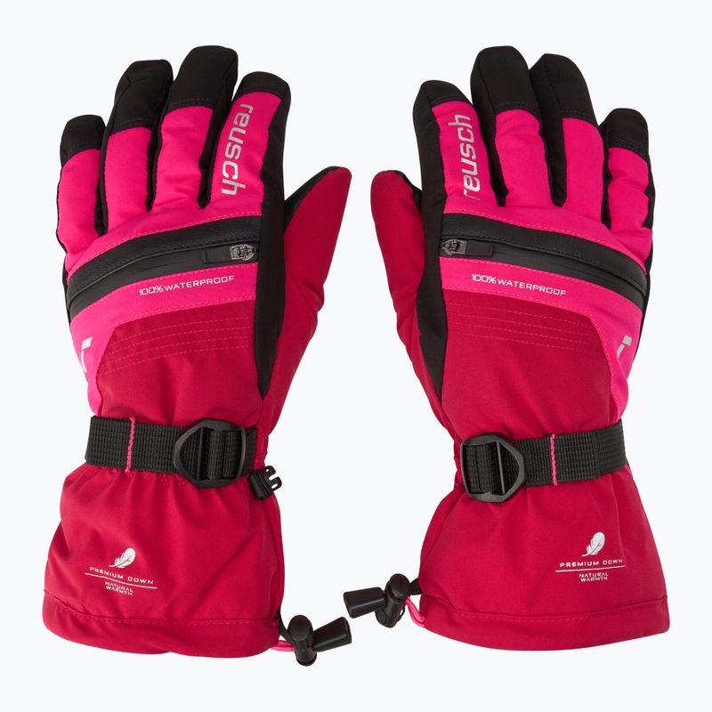 Рукавиці гірськолижні дитячі Reusch Lando R-TEX XT cerise/pink glo 2