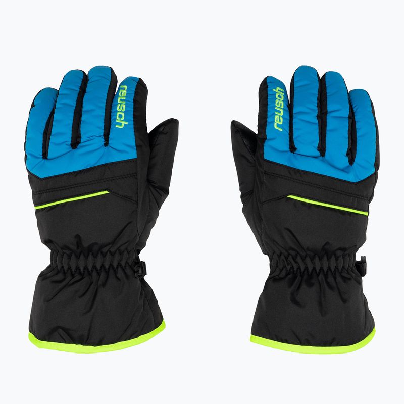 Рукавиці лижні дитячі Reusch Alan black/brilliant blue/safety yellow 3