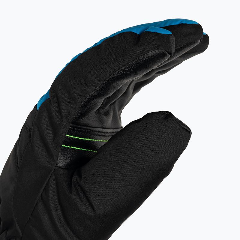 Рукавиці лижні дитячі Reusch Alan black/brilliant blue/safety yellow 4