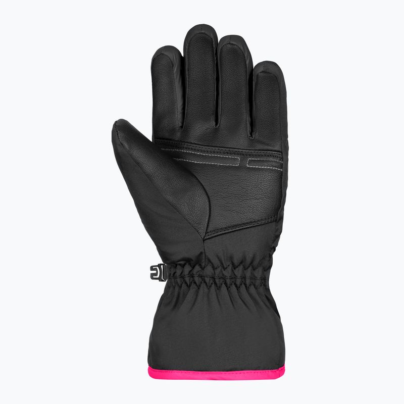 Рукавиці лижні дитячі Reusch Alan black/pink glo 7