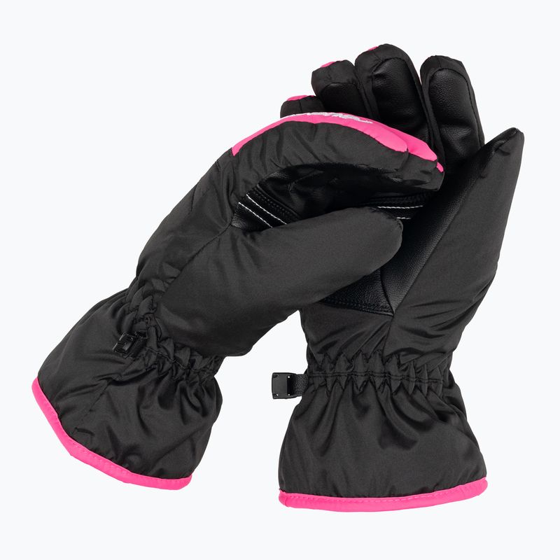 Рукавиці лижні дитячі Reusch Alan black/pink glo