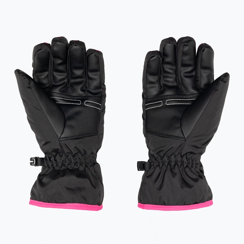 Рукавиці лижні дитячі Reusch Alan black/pink glo 2