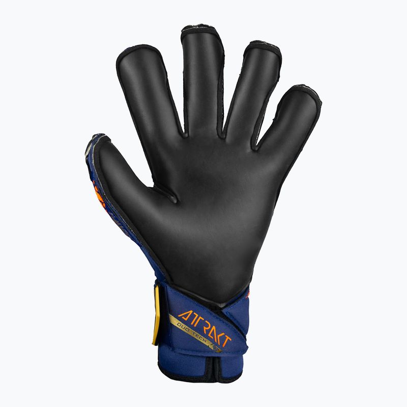 Воротарські рукавиці Reusch Attrakt Duo Evolution преміум сині/золоті/чорні 3