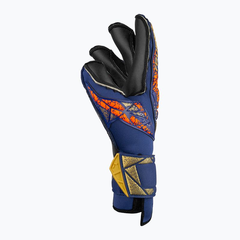 Воротарські рукавиці Reusch Attrakt Duo Evolution преміум сині/золоті/чорні 4