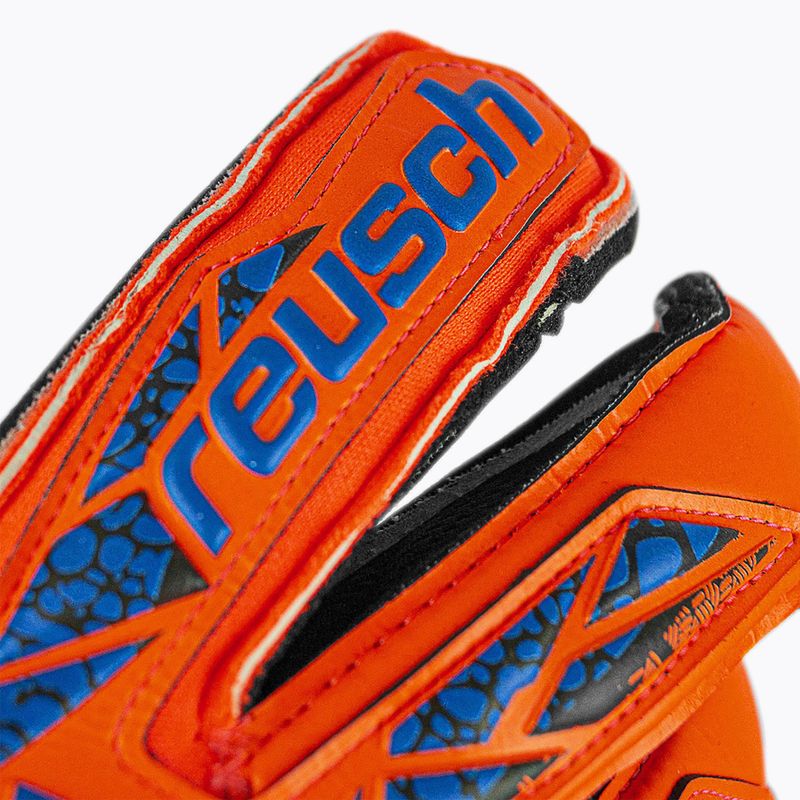Воротарські рукавиці Reusch Attrakt Gold X Evolution GluePrint hyper orng/elec blue/black 8