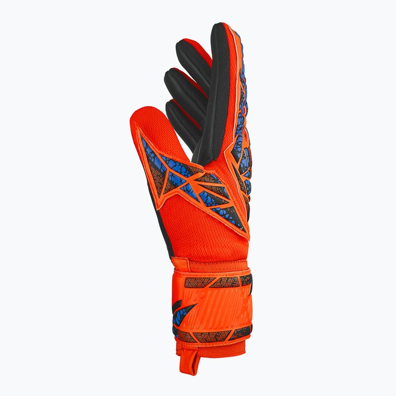 Воротарські рукавиці Reusch Attrakt Silver NC hyper orng/elec blue/black 4