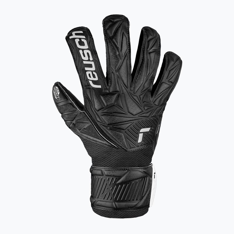 Дитячі воротарські рукавиці Reusch Attrakt Infinity Junior чорні 2