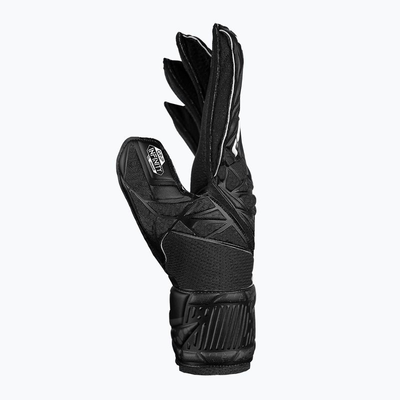 Дитячі воротарські рукавиці Reusch Attrakt Infinity Junior чорні 4
