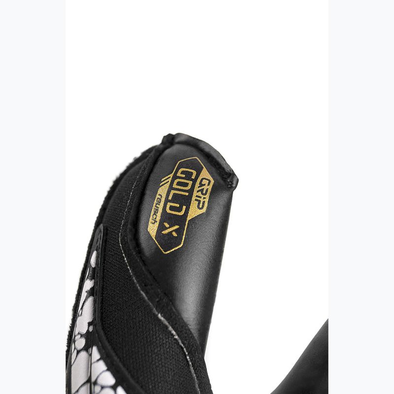 Воротарські рукавиці Reusch Attrakt Gold X Evolution Cut Finger Support чорні/золоті/білі/чорні 6