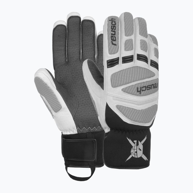 Рукавиці гірськолижні чоловічі Reusch Worldcup Warrior DG white/glacier 2