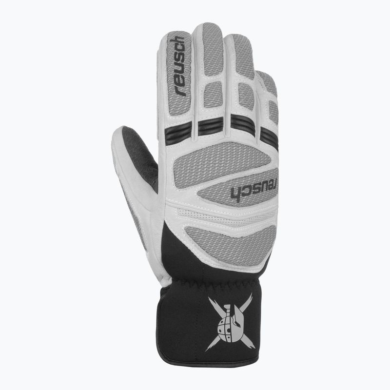 Рукавиці гірськолижні чоловічі Reusch Worldcup Warrior DG white/glacier 3