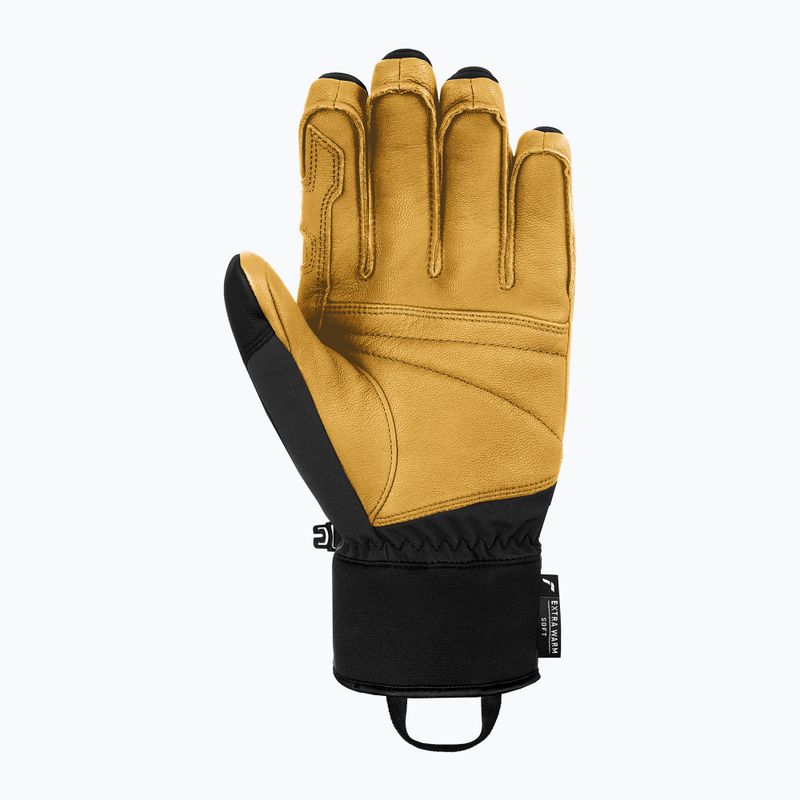 Лижні рукавички Reusch Pro Rc black/camel 4