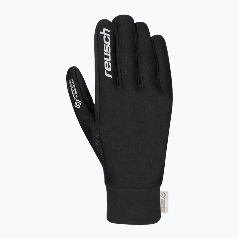Рукавиці чоловічі Reusch Karayel Windstopper Touch-Tec black/silver 3