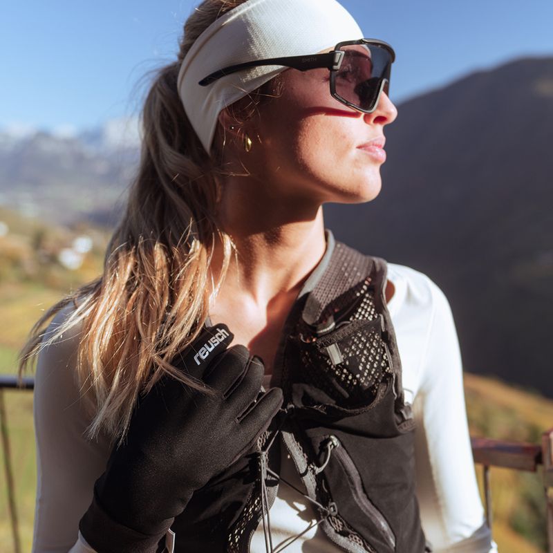 Рукавиці чоловічі Reusch Karayel Windstopper Touch-Tec black/silver 6