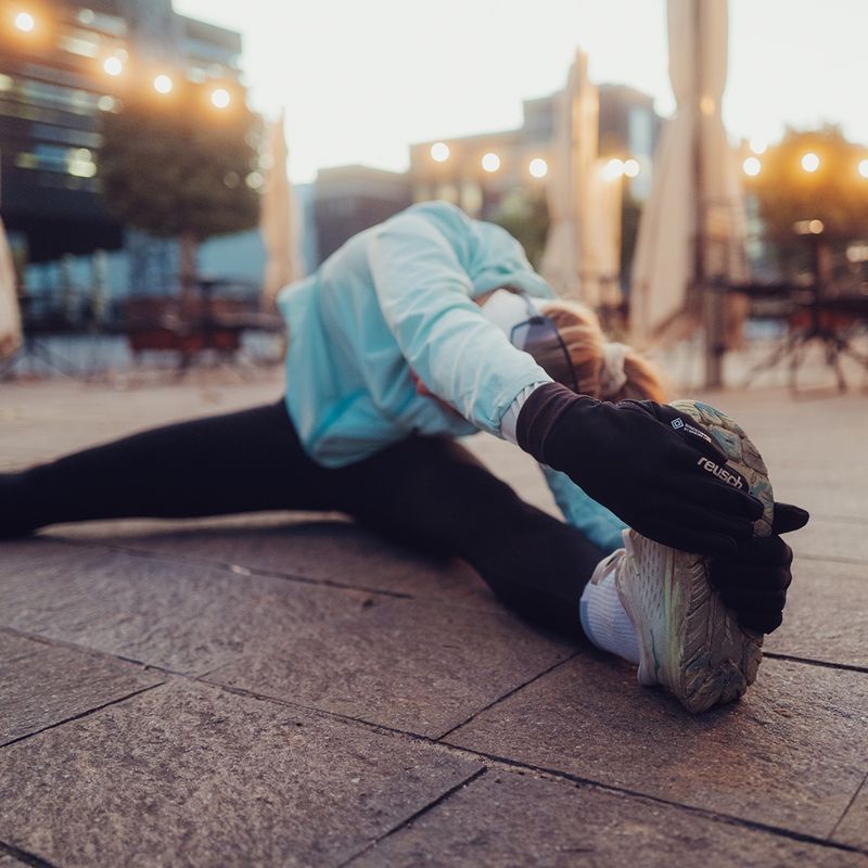 Рукавиці чоловічі Reusch Karayel Windstopper Touch-Tec black/silver 9