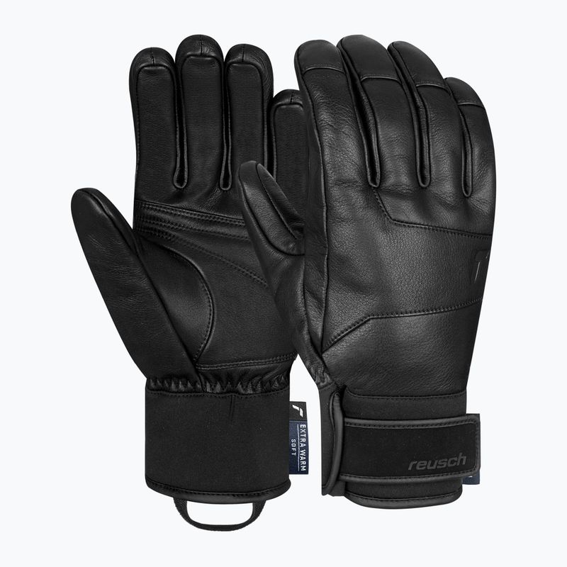 Рукавиці гірськолижні чоловічі Reusch Cronon black 2