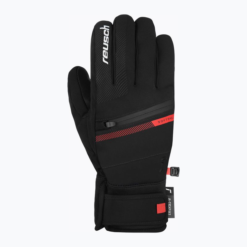 Рукавиці лижні Reusch Steve R-Tex XT 7809 black/fluo red 2