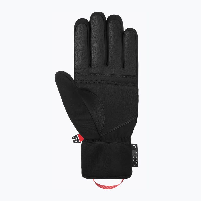 Рукавиці лижні Reusch Steve R-Tex XT 7809 black/fluo red 3
