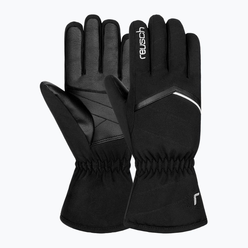 Жіночі лижні рукавички Reusch Marisa black/white 2