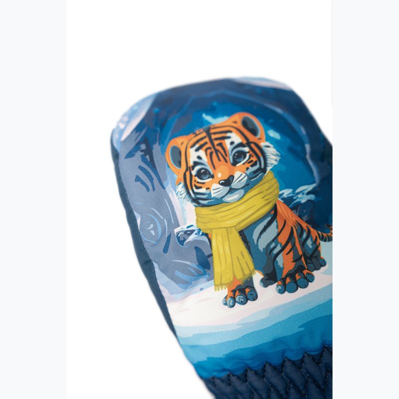 Дитячі гірськолижні рукавиці Reusch Scottie Mitten tiger 4