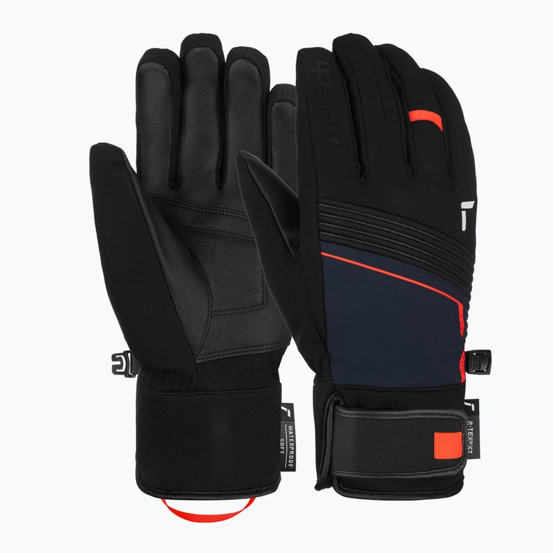 Рукавиці гірськолижні Reusch Louis R-Tex XT black/dress blu/fluo red 2