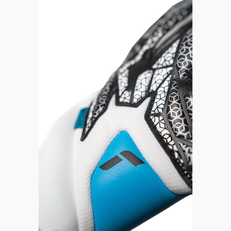 Рукавиці воротарські Reusch Attrakt Aqua Evolution white/black/aqua blue 7