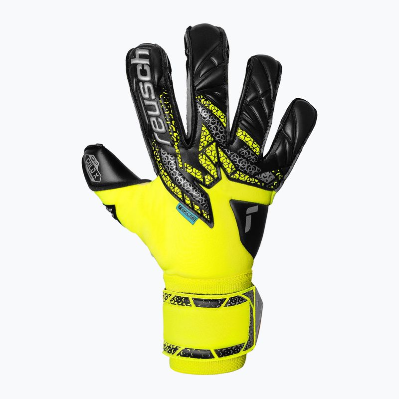 Рукавиці воротарські Reusch Attrakt Gold X Evolution safety yellow/silver/black 2