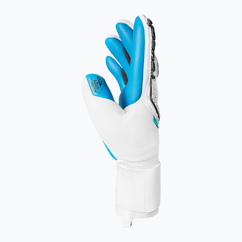 Рукавиці воротарські Reusch Attrakt Freegel Aqua white/black/aqua blue 4
