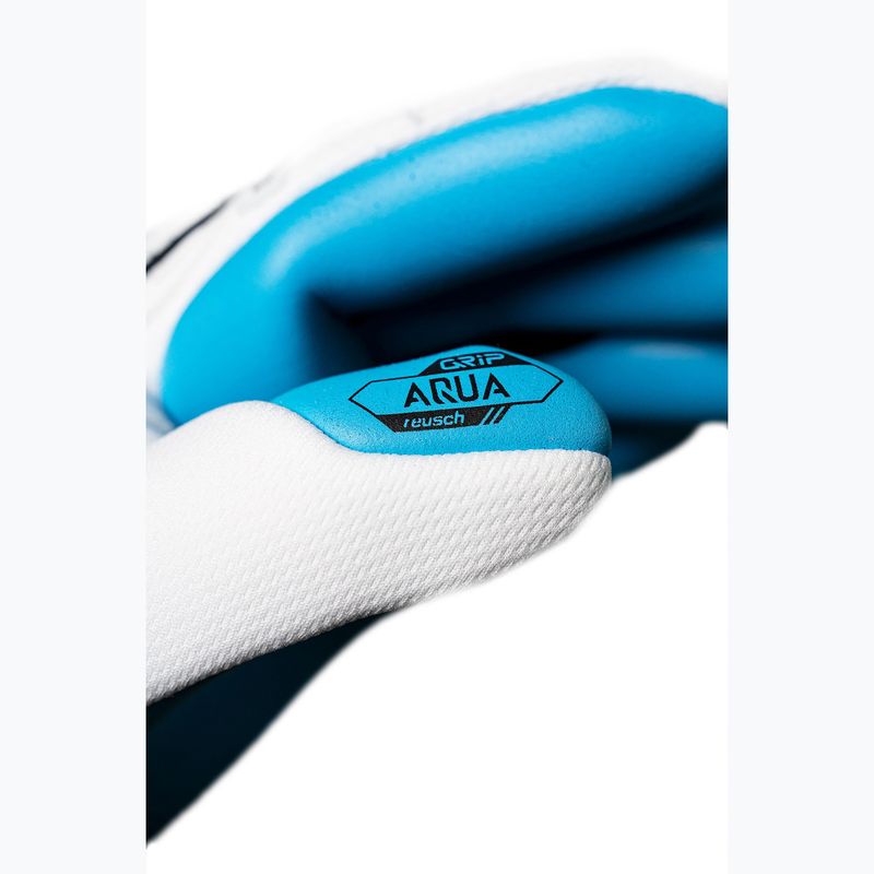Рукавиці воротарські Reusch Attrakt Freegel Aqua white/black/aqua blue 5