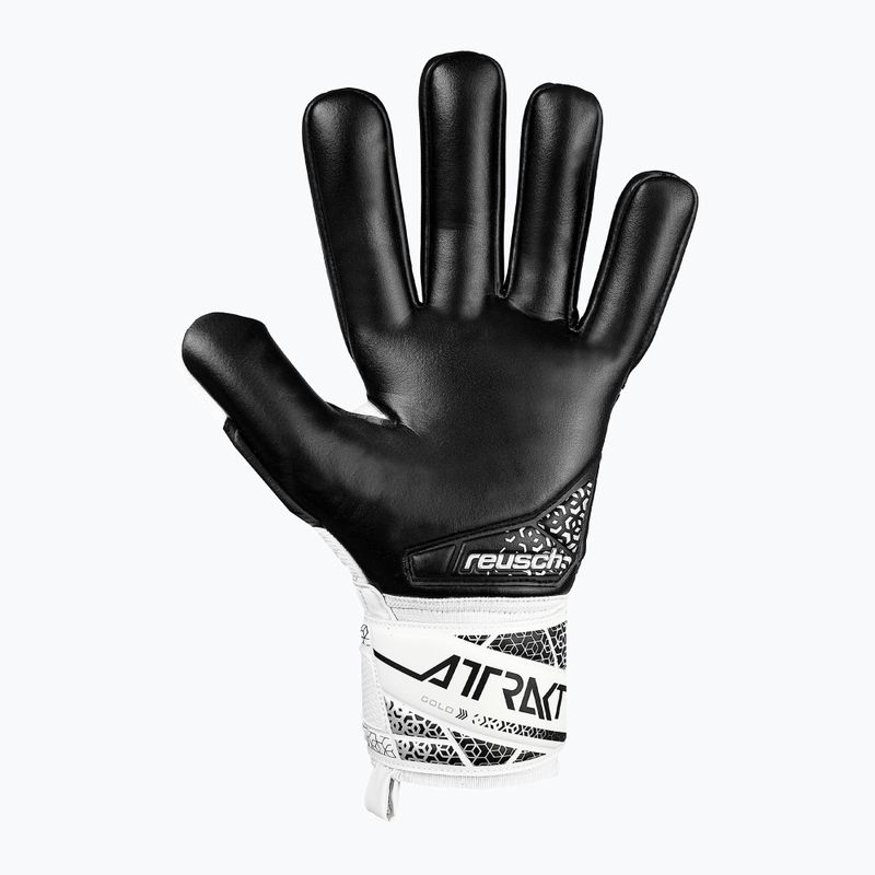 Рукавиці воротарські Reusch Attrakt Gold NC white/silver/black 3