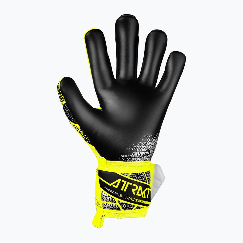 Рукавиці воротарські Reusch Attrakt Freegel Silver safety yellow/silver/black 3