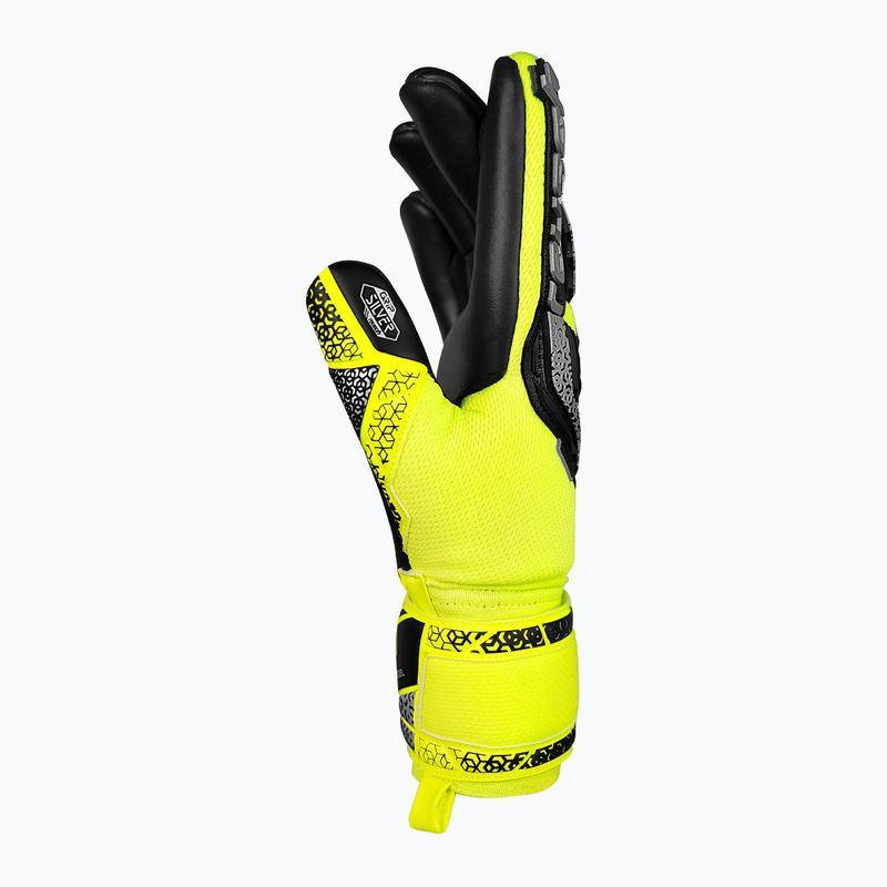 Рукавиці воротарські Reusch Attrakt Freegel Silver safety yellow/silver/black 4