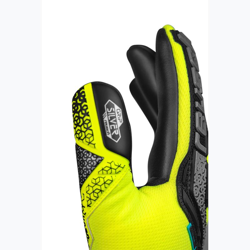 Рукавиці воротарські Reusch Attrakt Freegel Silver safety yellow/silver/black 6