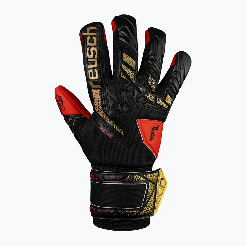 Рукавиці воротарські Reusch Attrakt Freegel Silver black/gold/fiery red 2