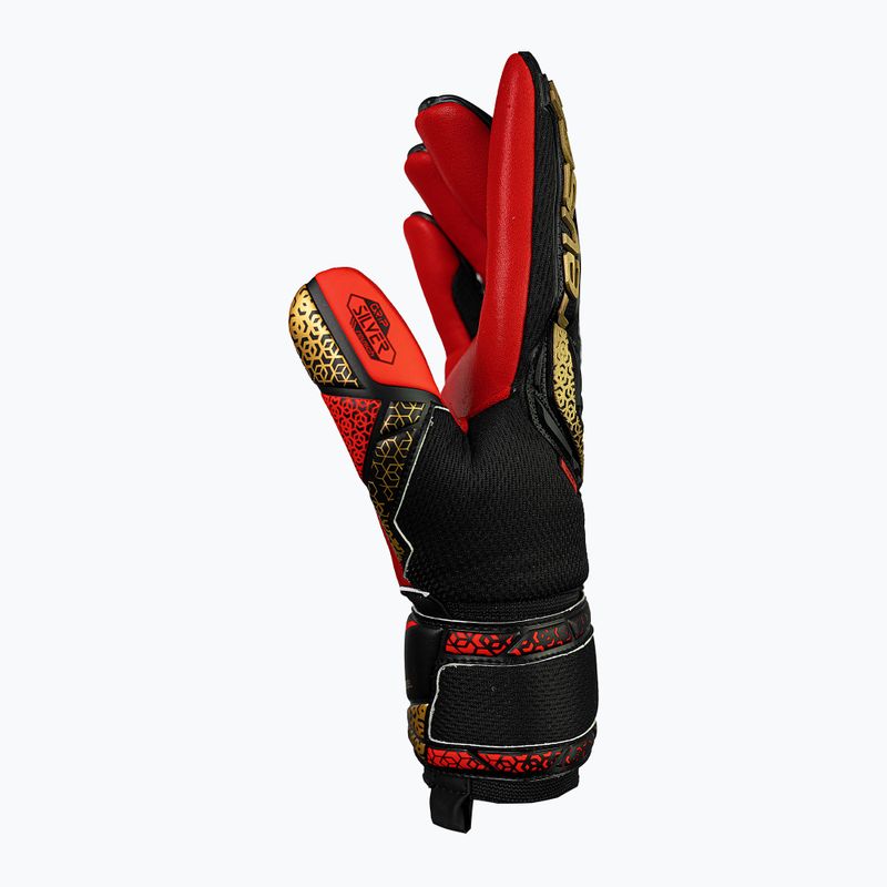 Рукавиці воротарські Reusch Attrakt Freegel Silver black/gold/fiery red 4