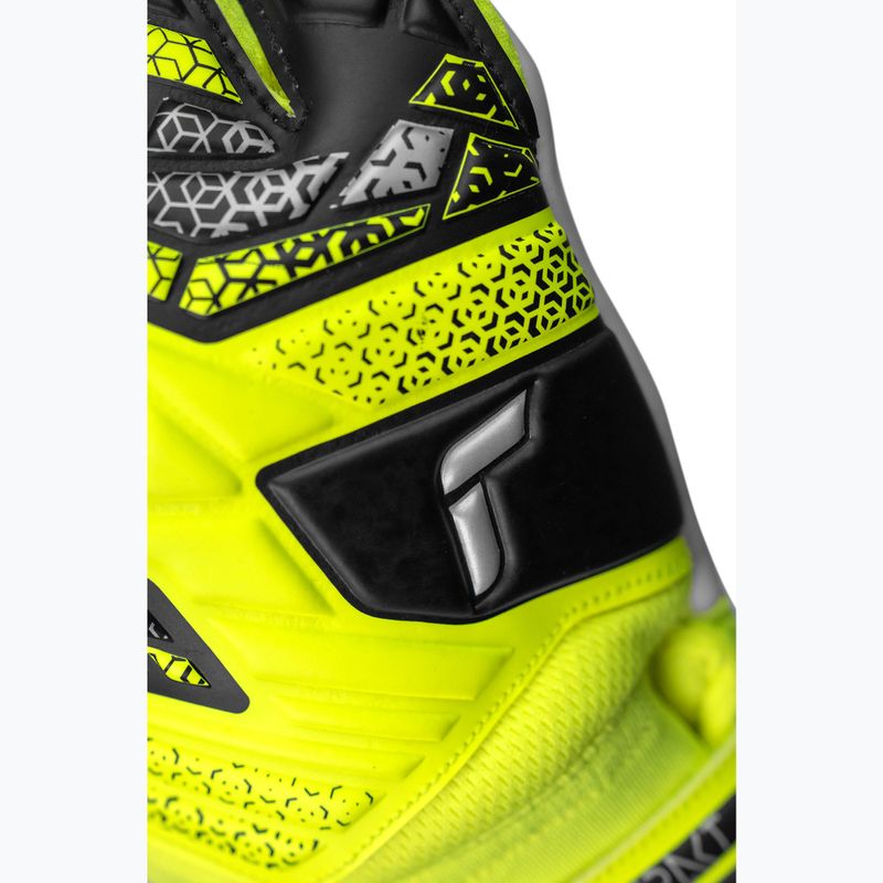 Рукавиці воротарські Reusch Attrakt Starter Solid safety yellow/silver 5