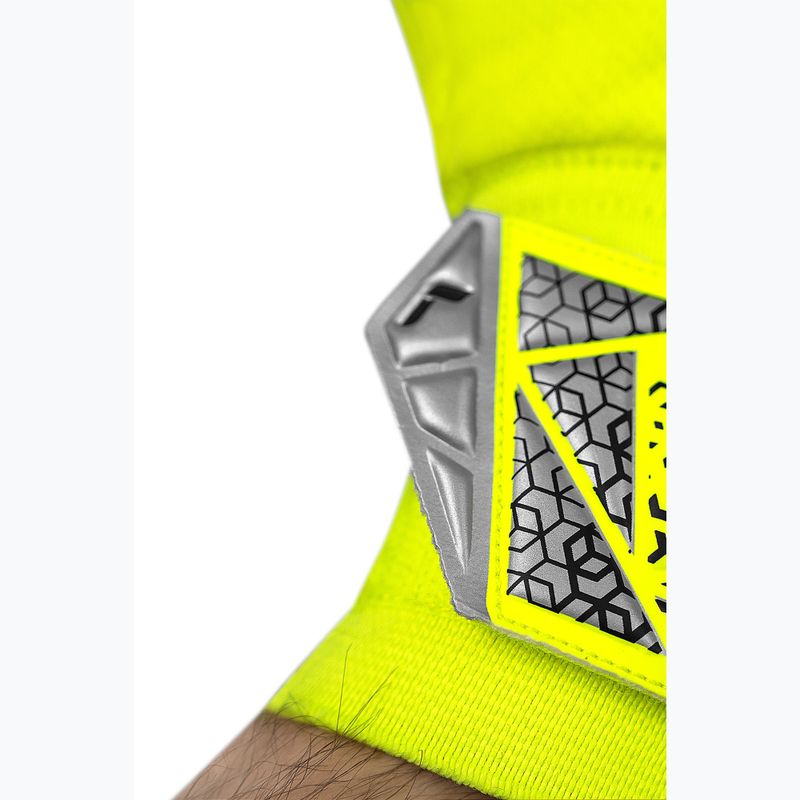 Рукавиці воротарські Reusch Attrakt Starter Solid safety yellow/silver 7